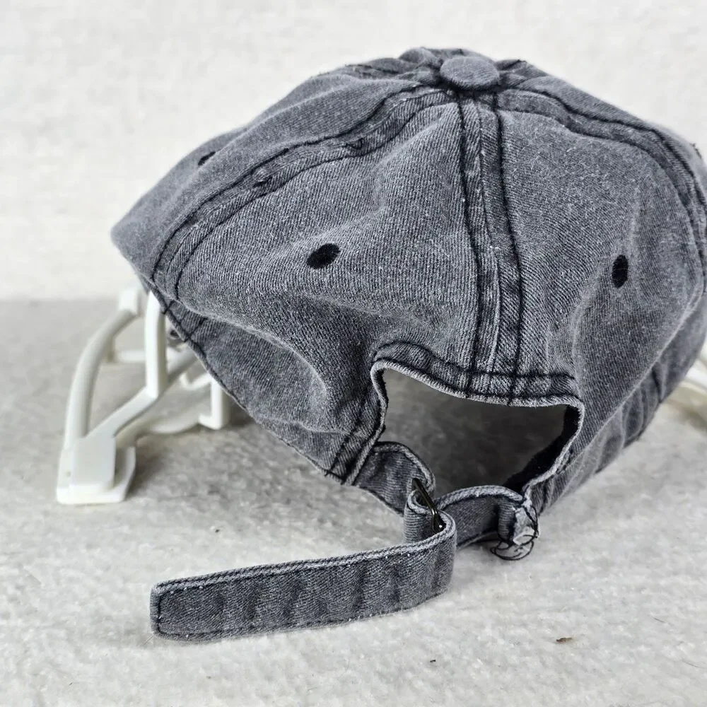 Revolution Grey Pink Unisex Embroidered Adjustable Baseball Cap Size